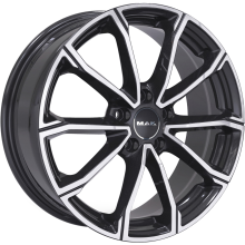 R16 5x100 6J ET35 D57,1 MAK DaVinci Black Mirror