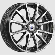 R14 4x100 5,5J ET40 D56,6 K&K Квант (КС960) алмаз чёрный