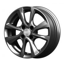 R14 4x100 5,5J ET35 D67,1 Скад Ницца Графит 