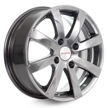 R15 4x100 6J ET38 D67,1 К&К Джемини (КС617) Дарк платинум 